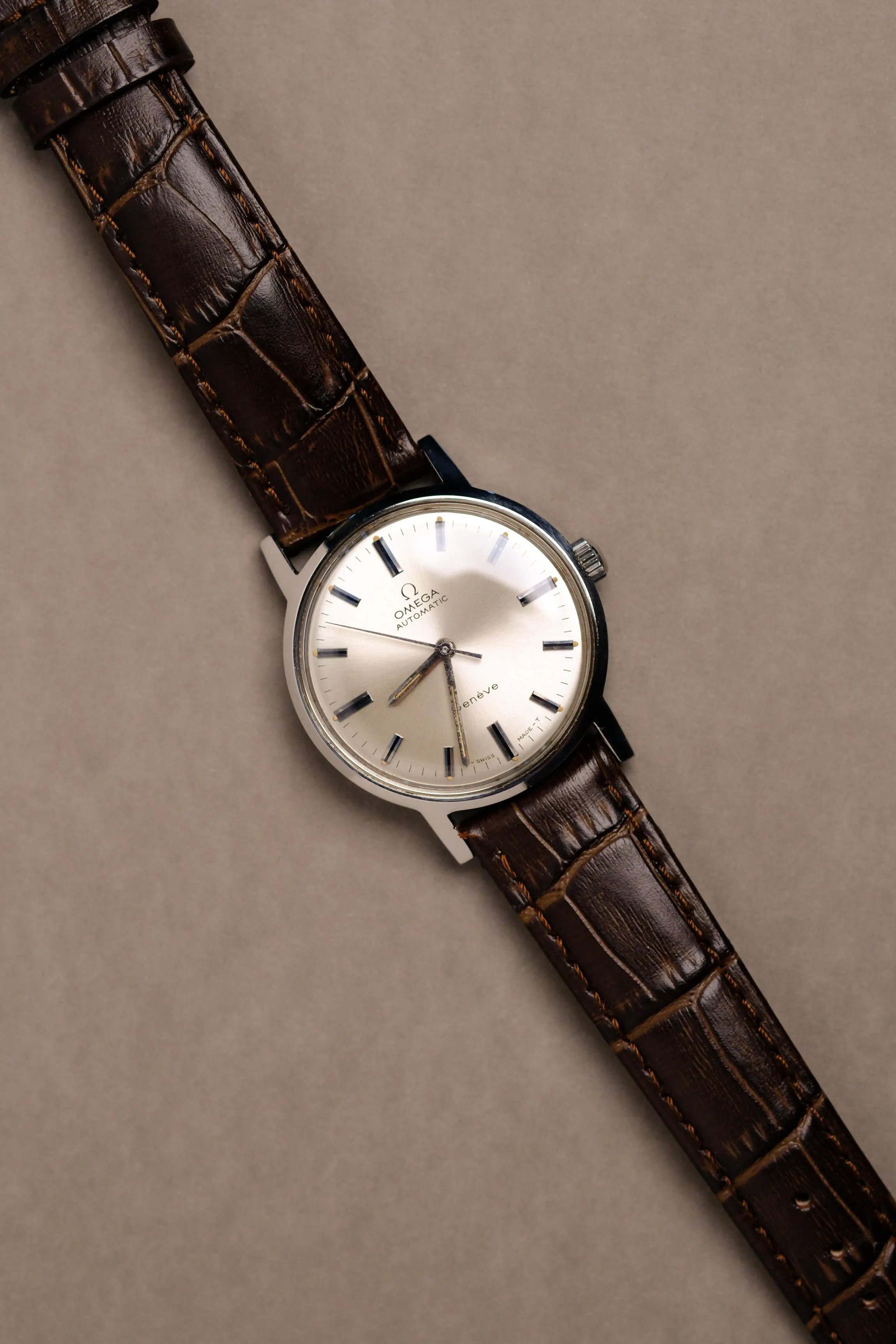 Omega Geneve w/ Cream Patina - Circa 1971