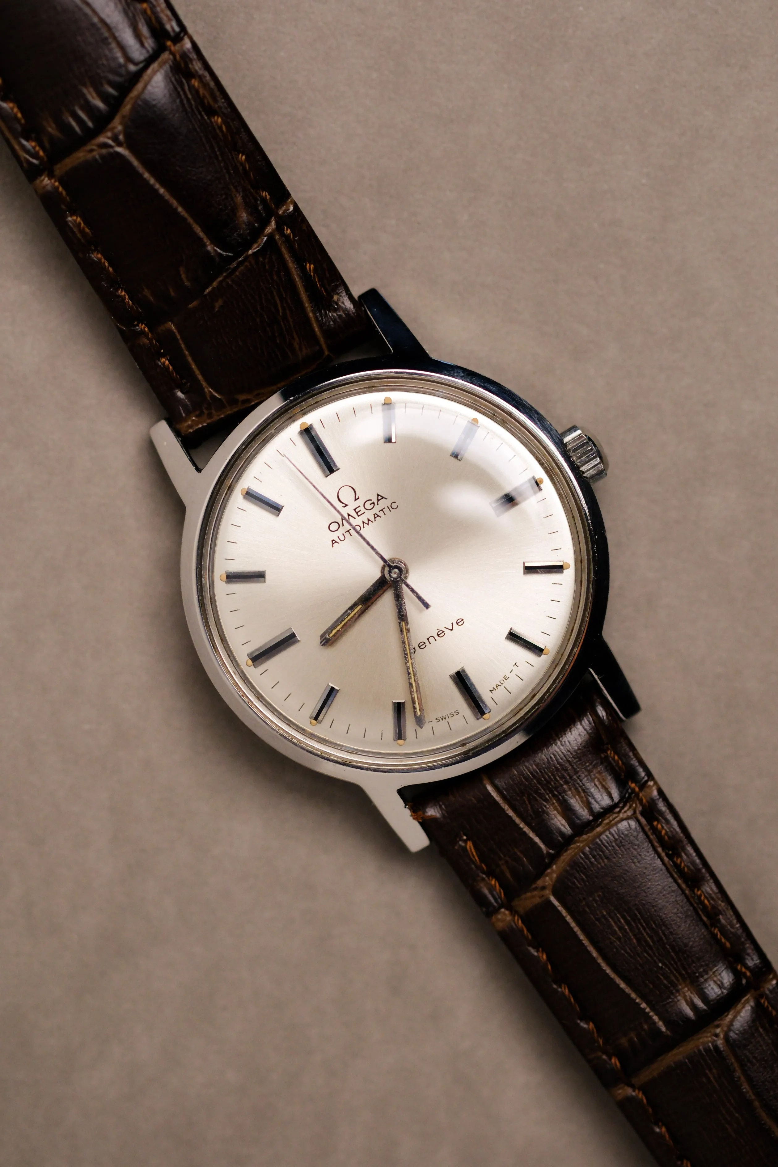 Omega Geneve w/ Cream Patina - Circa 1971