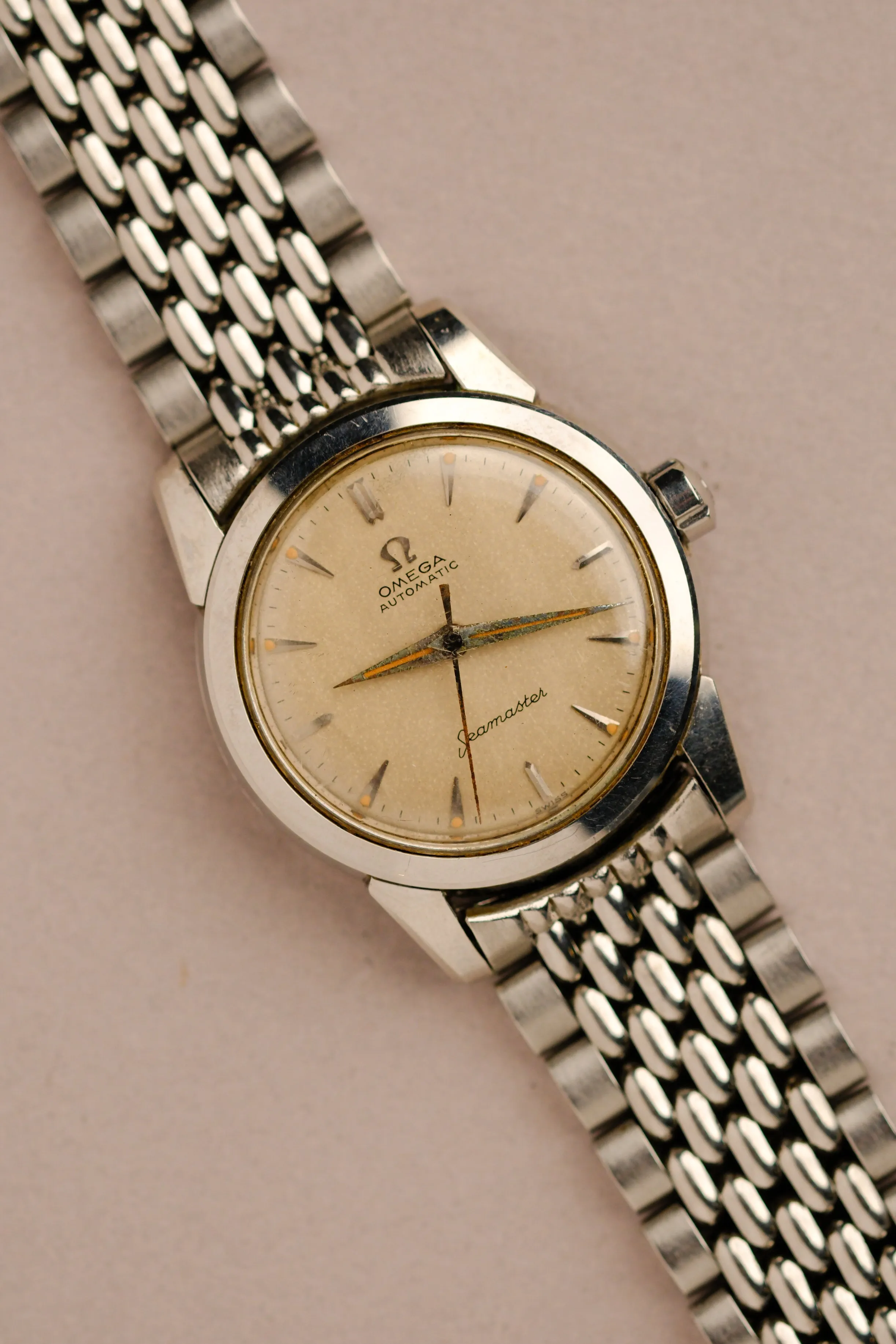 Omega Seamaster Pumpkin Patina 1960's