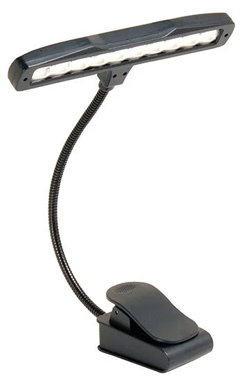 On Stage Clip-On Light with 10 White High Intensity LED Lights