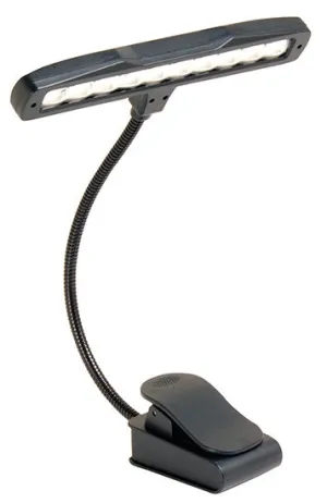 On Stage Clip-On Light with 10 White High Intensity LED Lights