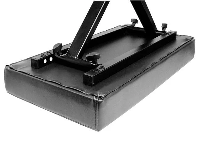 On Stage Deluxe Folding Keyboard Bench with 2.5" Extra Thick Padding