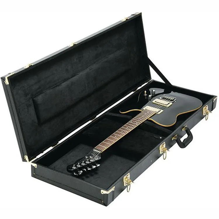 On Stage Hardshell Electric Guitar Case in Black