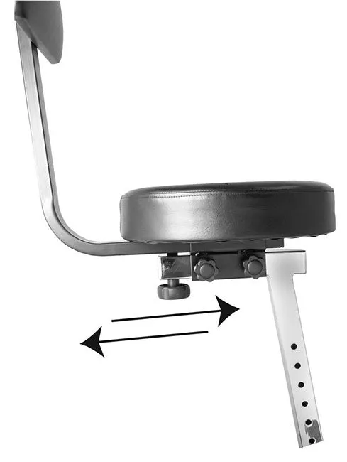 On Stage Height Adjustable Musicians Throne