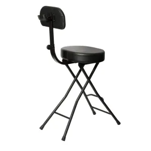 On-Stage Musicians Stool with Guitar Hanger