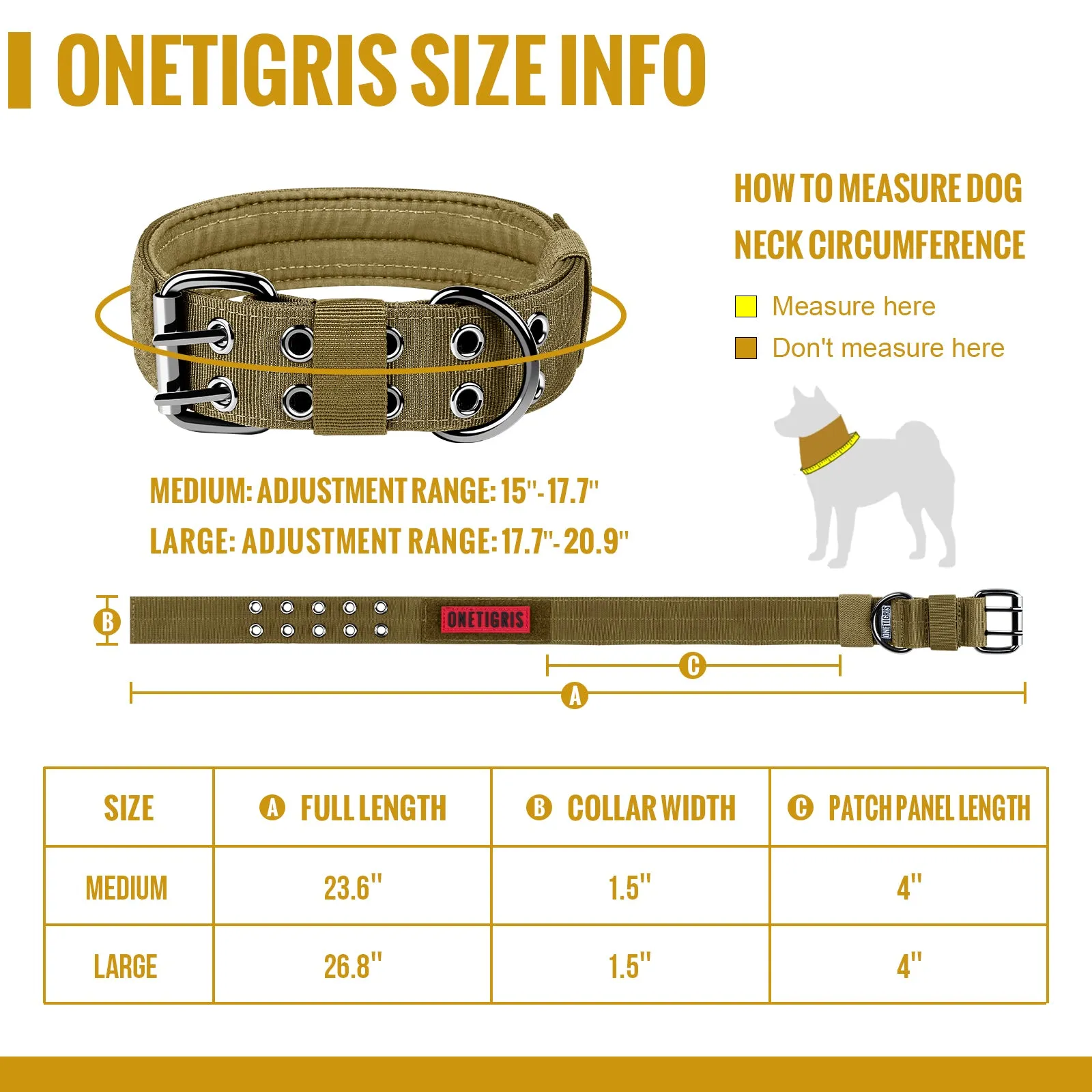 ONETIGRIS Dog Collar 02