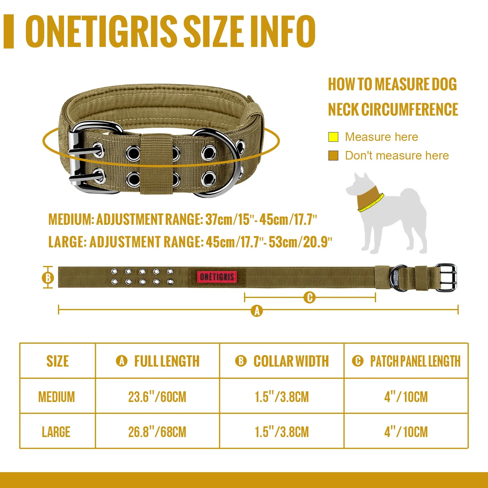 ONETIGRIS Dog Collar 02