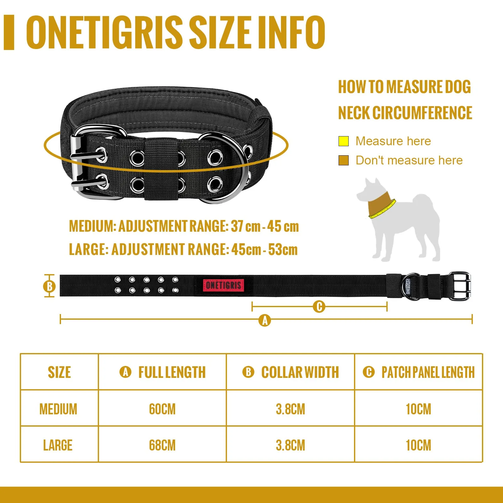 ONETIGRIS Dog Collar 02