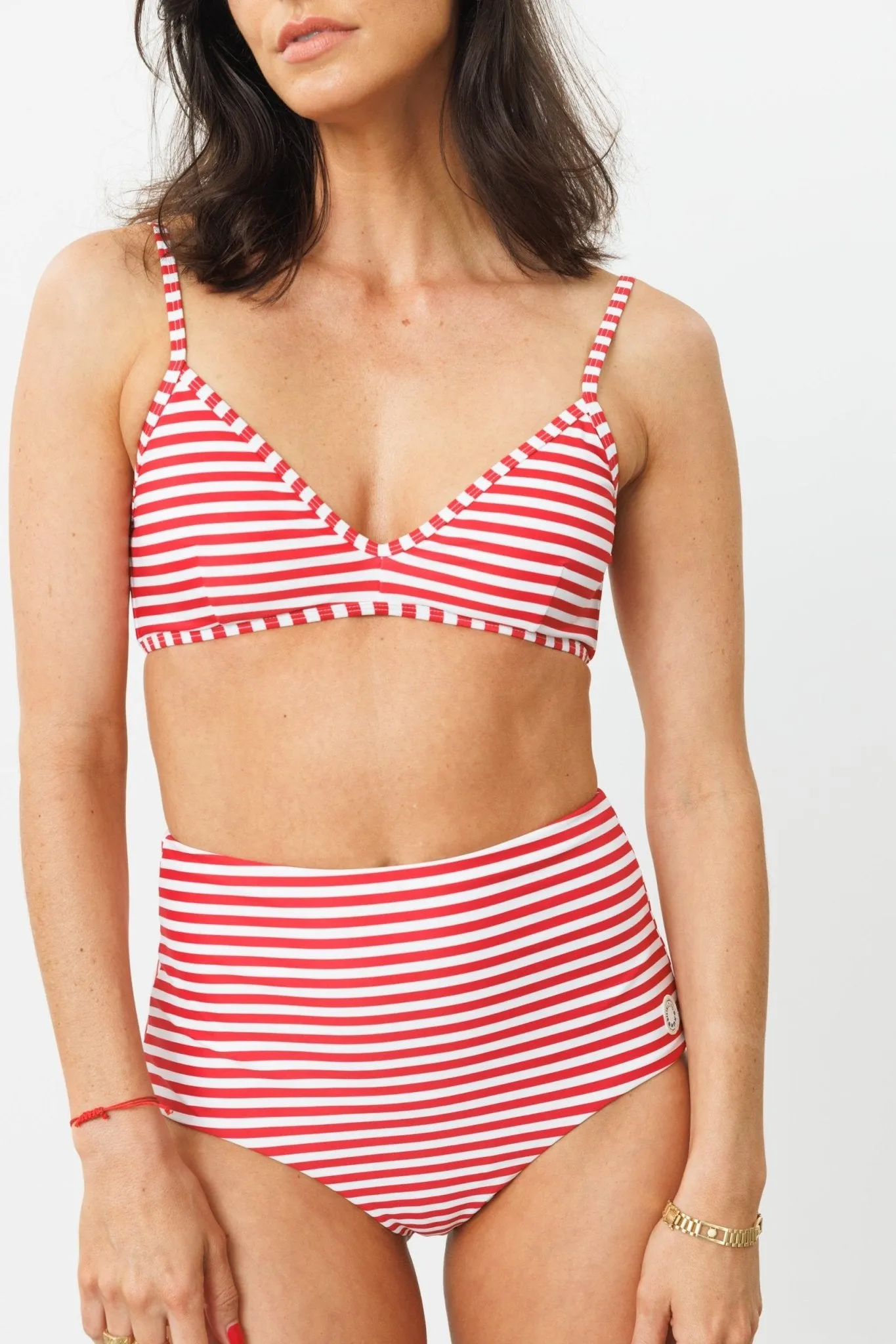 Orca ATA Top Red Stripes