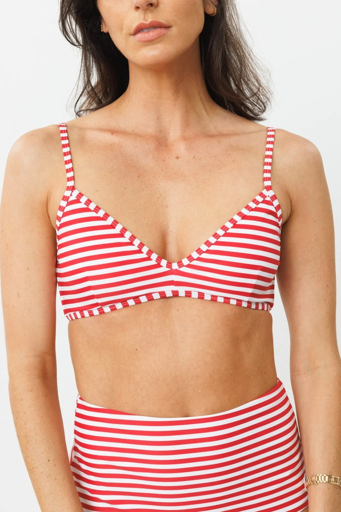 Orca ATA Top Red Stripes