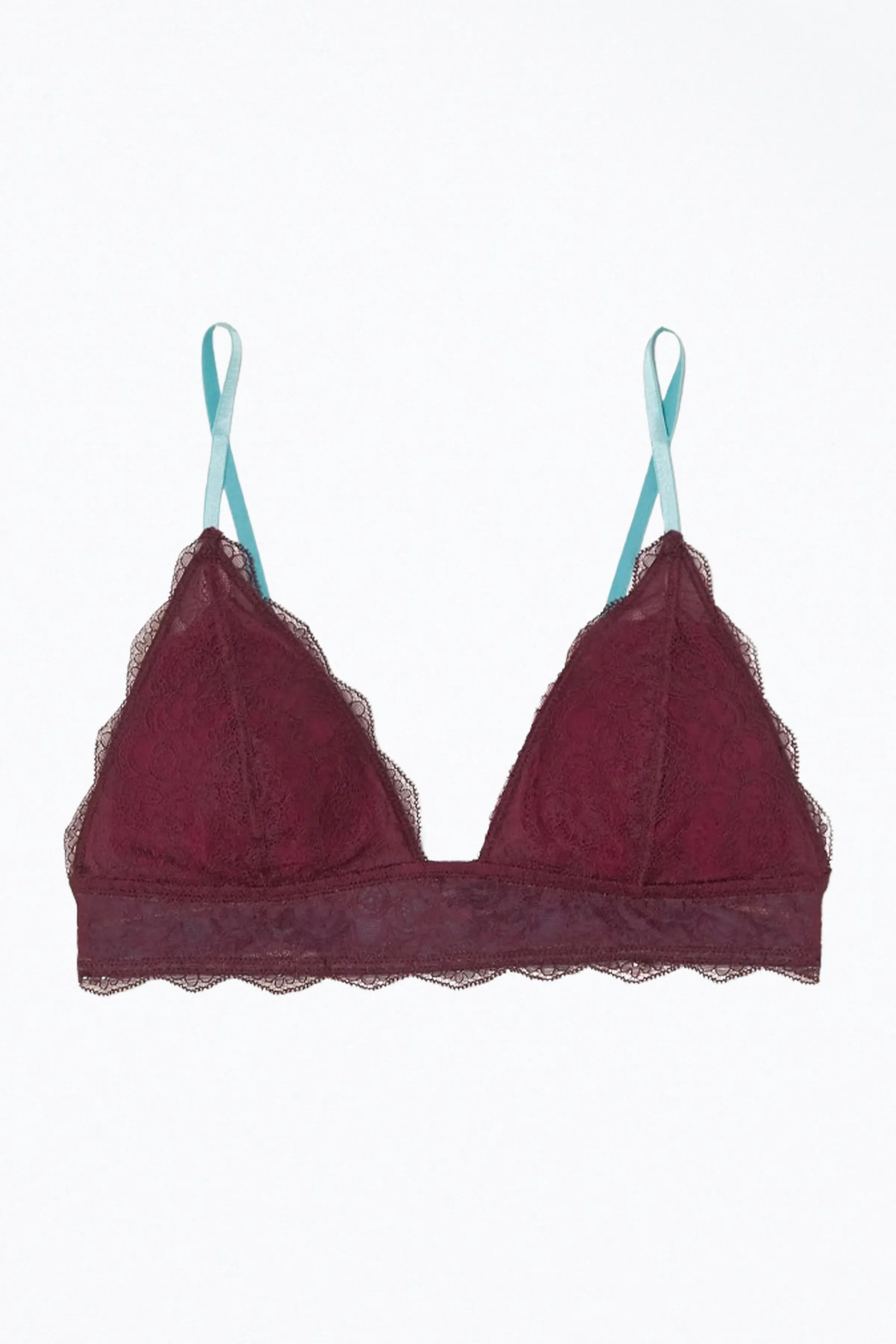 ORLA LACE PADDED TRIANGLE BRA