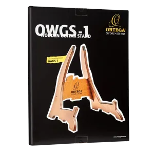 ORTEGA Guitar Stand Layered Birch Wood Dark Brown