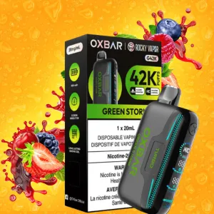 Oxbar G42k Disposable Vape-Green Storm