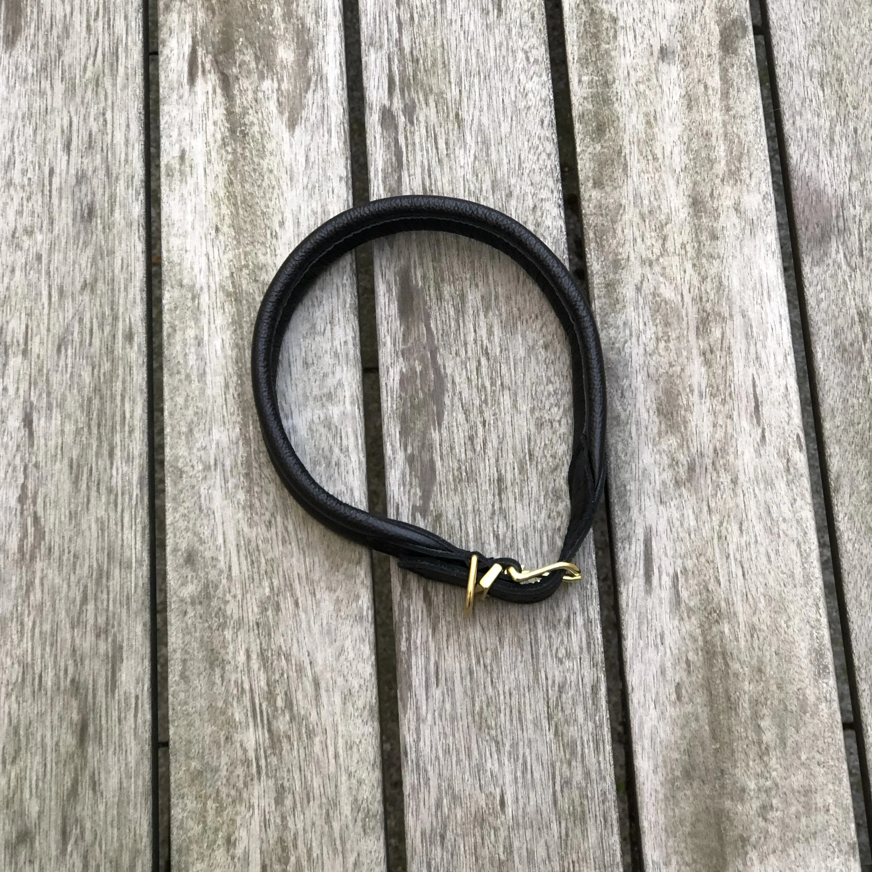 Padded Dog Collar Black