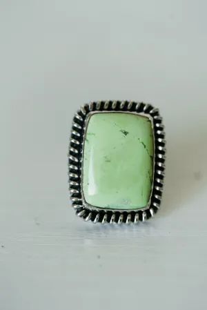 Pandora Ring | Lemon Chrysoprase