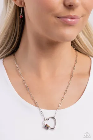 Paparazzi Affectionate Attitude - Multi Necklace