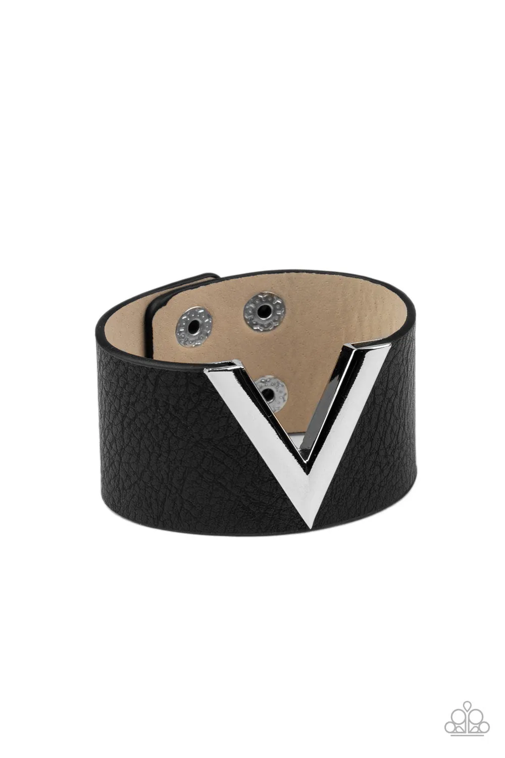 Paparazzi Claws Out - Black Wrap Bracelet