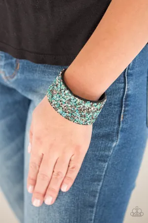 Paparazzi - Crush Rush Blue -  Urban Bracelet