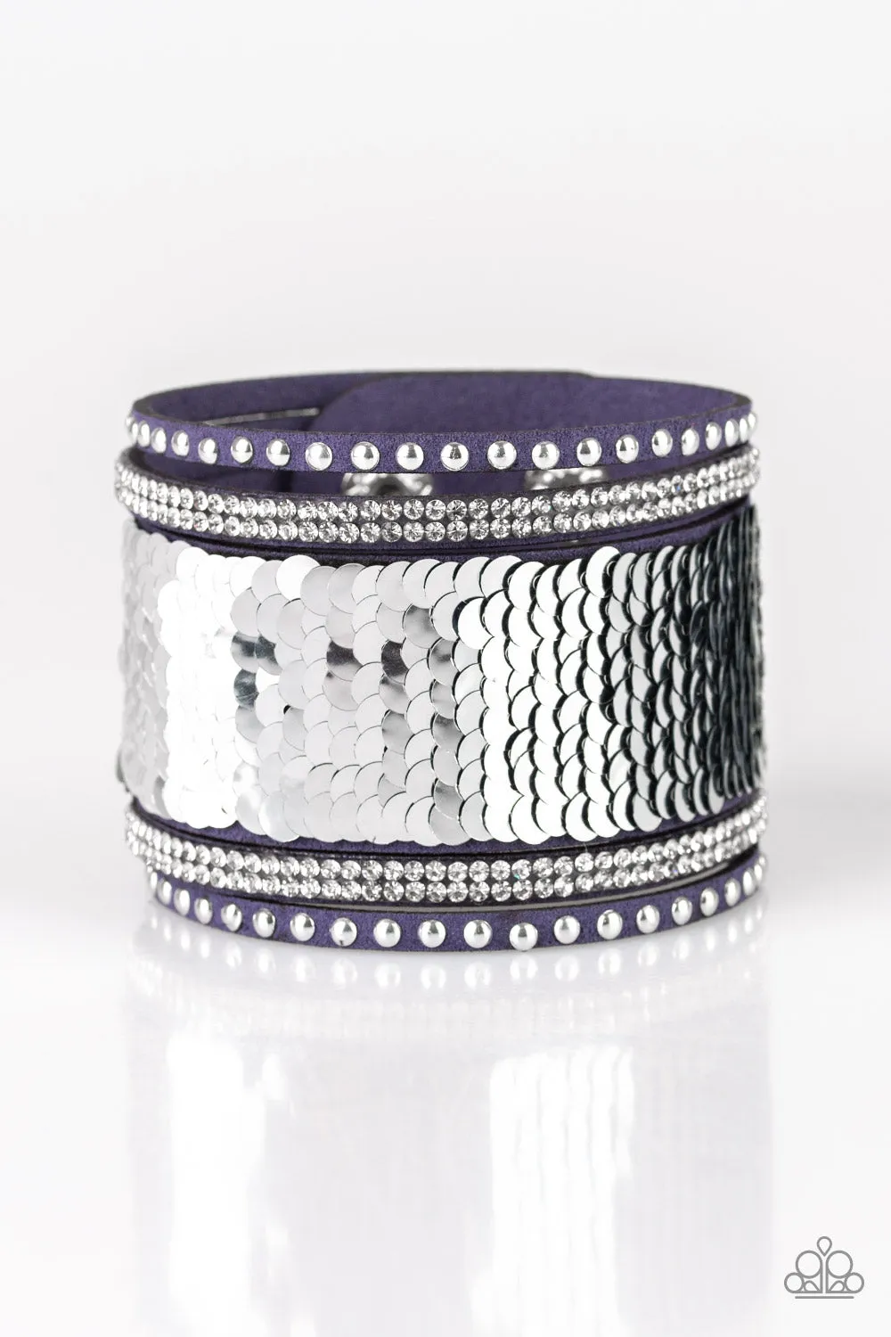 Paparazzi -Mermaids Have More Fun - Blue Bracelet