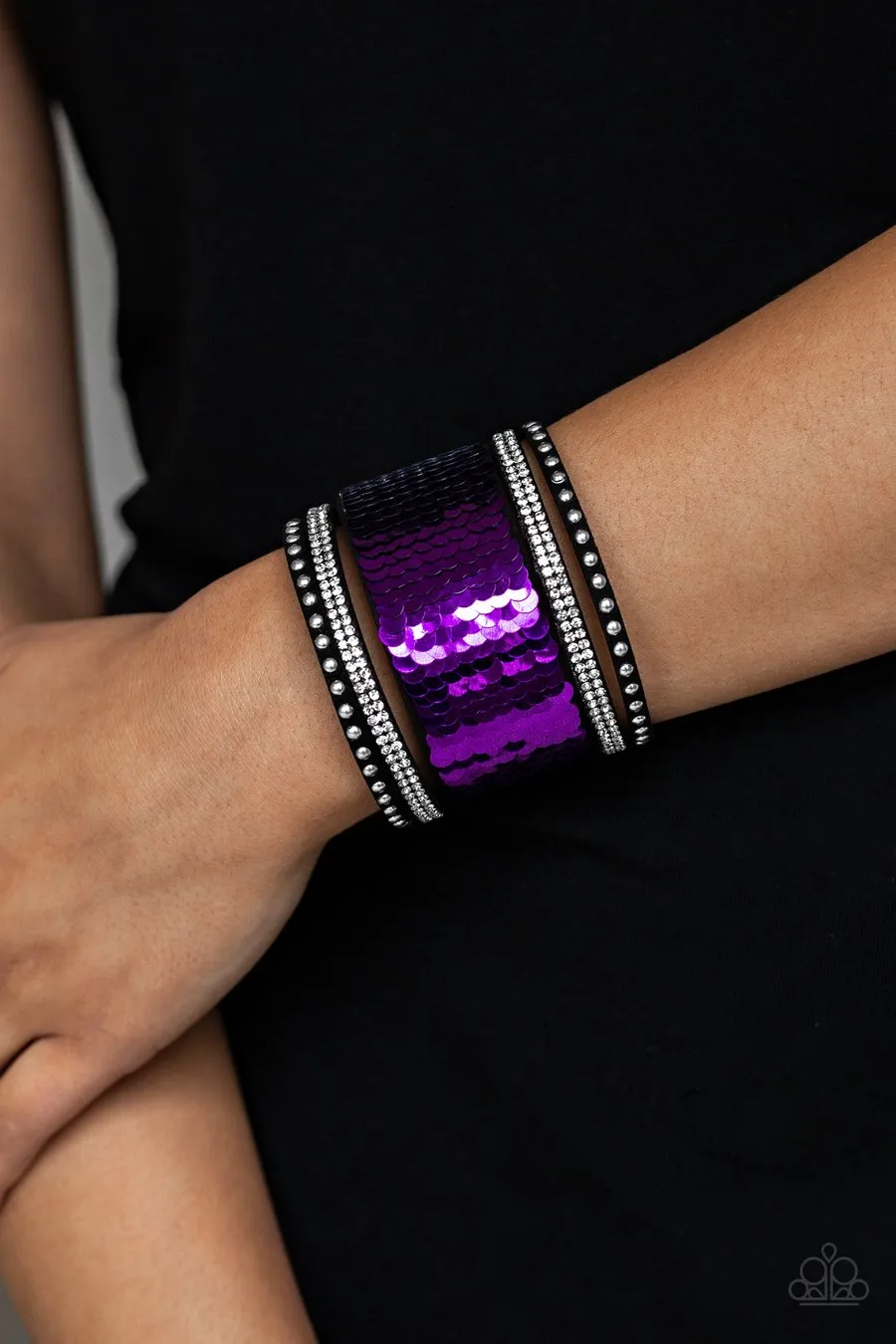 Paparazzi MERMAIDS Have More Fun - Blue Bracelet