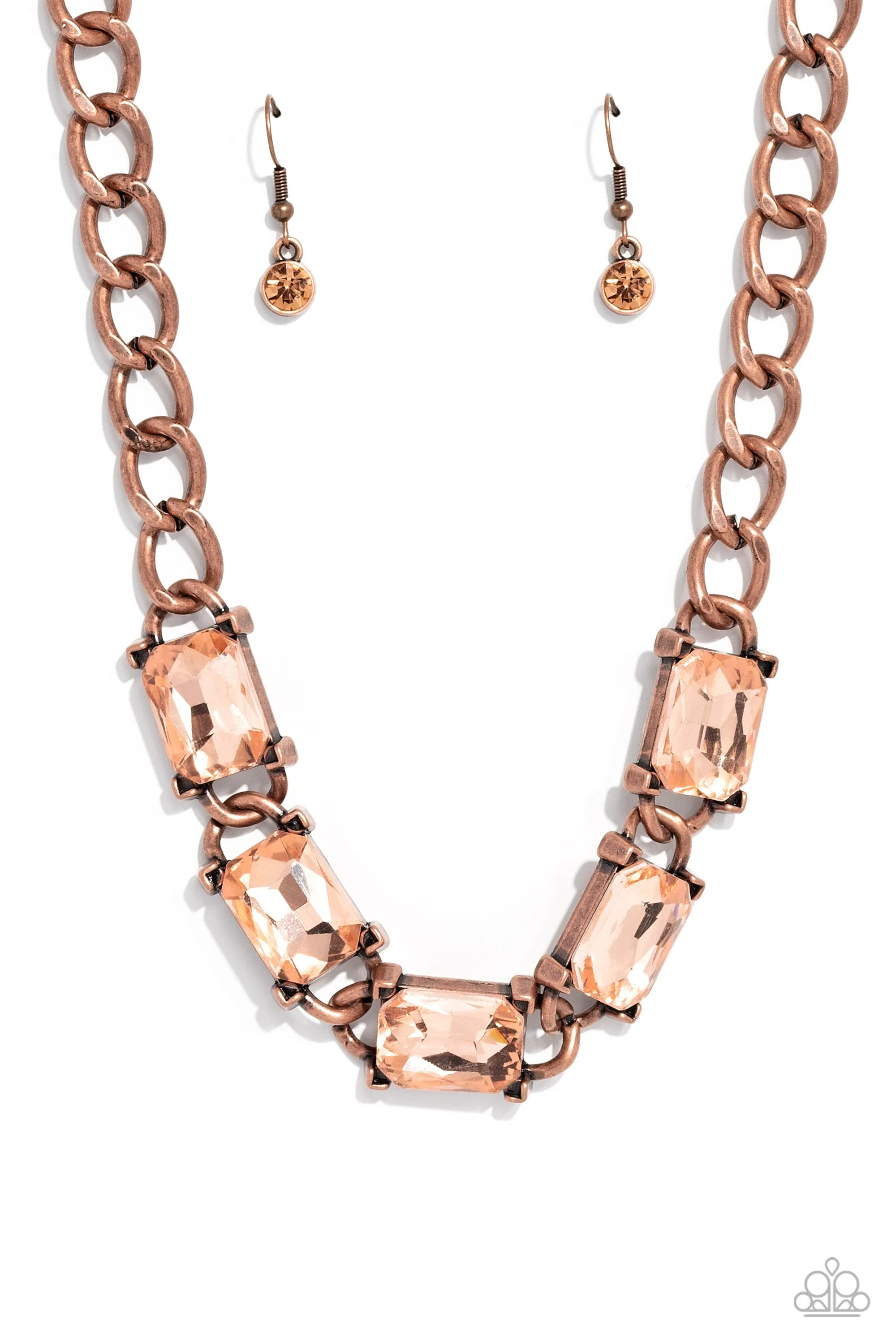 Paparazzi Radiating Review - Copper Necklace