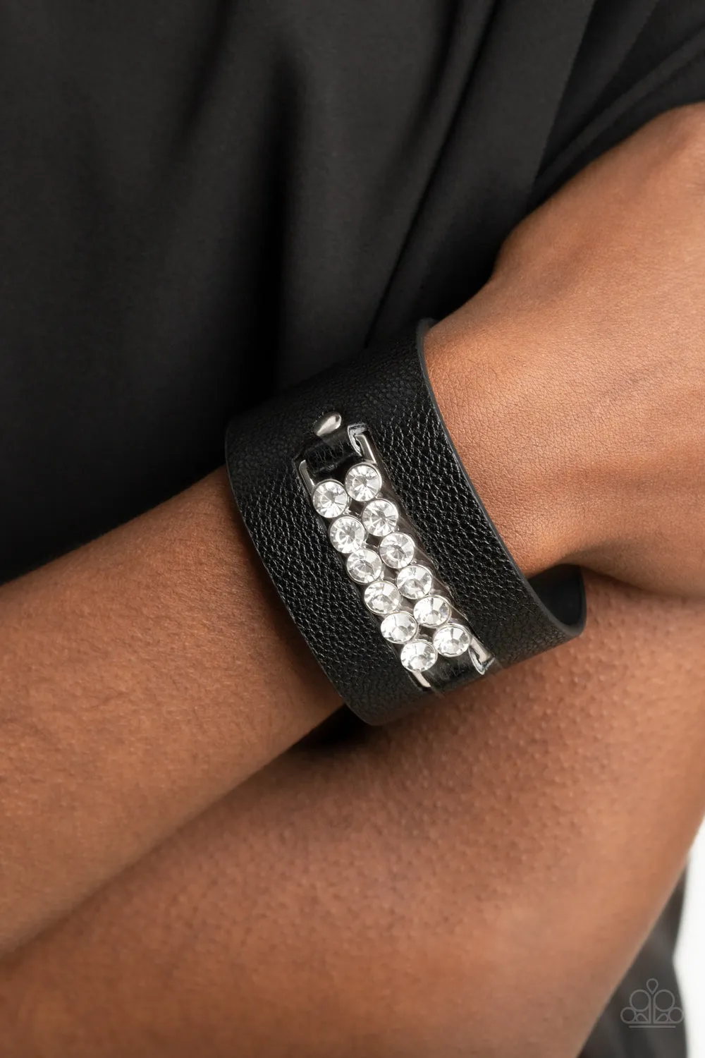 Paparazzi Runway Rebellion - Black Bracelet