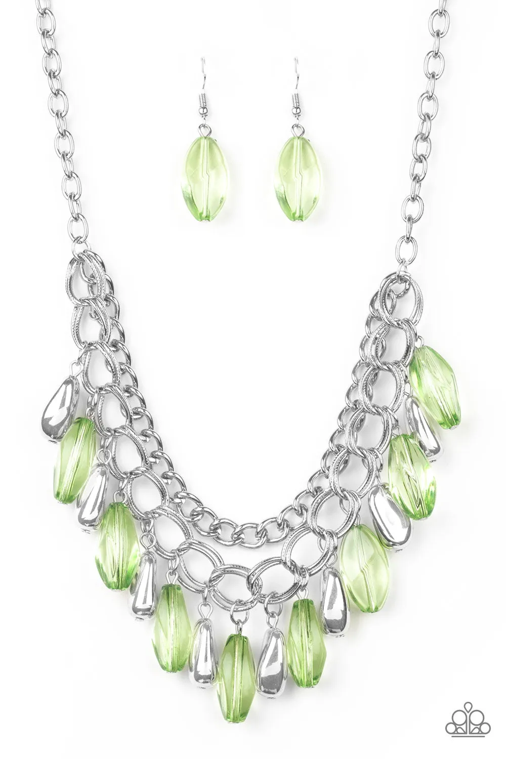 Paparazzi Spring Daydream Necklace Green
