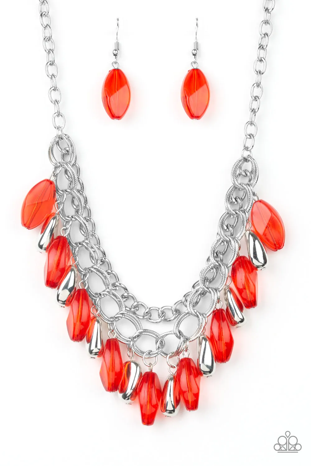 Paparazzi Spring Daydream Necklace Red