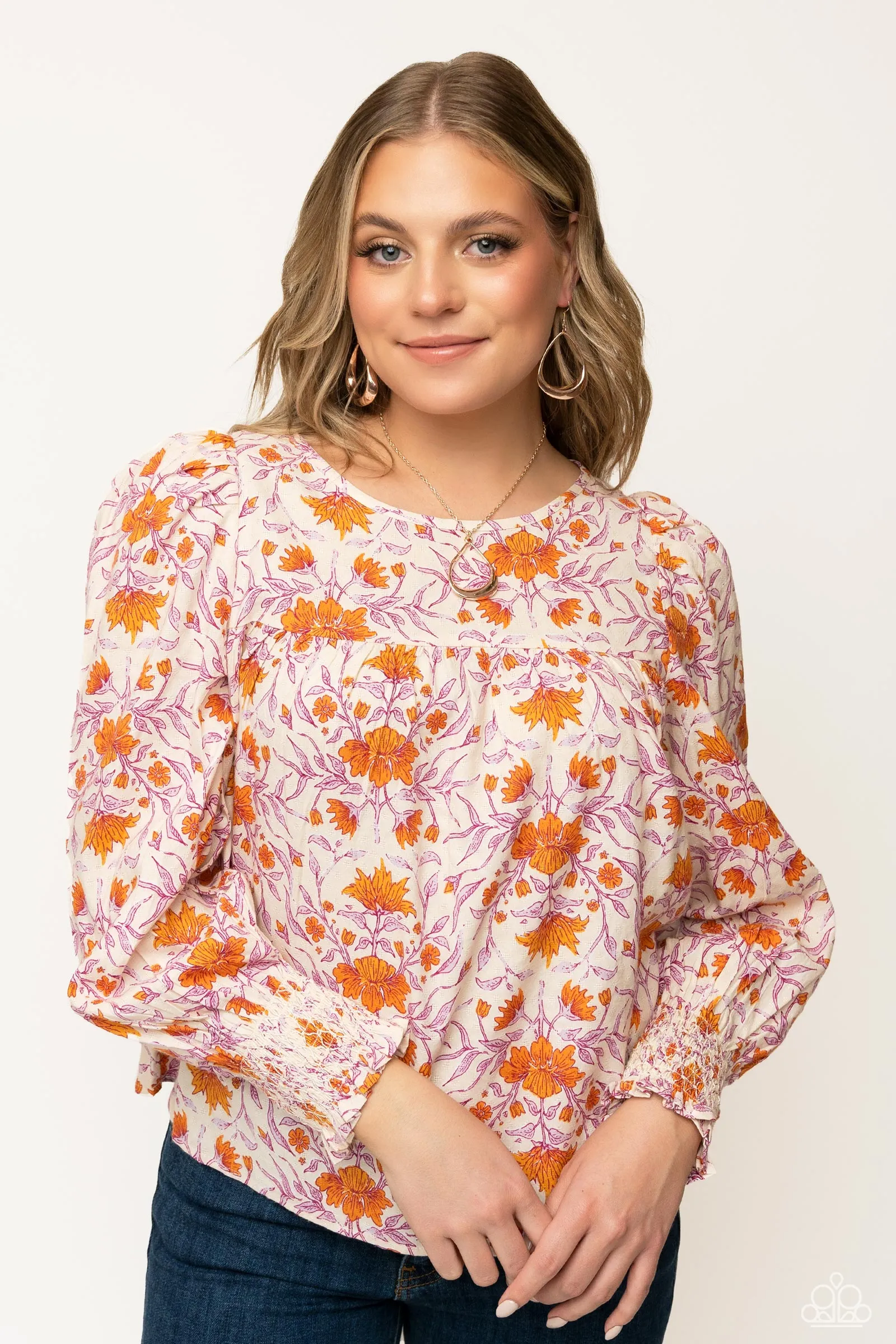 Paparazzi Subtle Season - Rose Gold Necklace