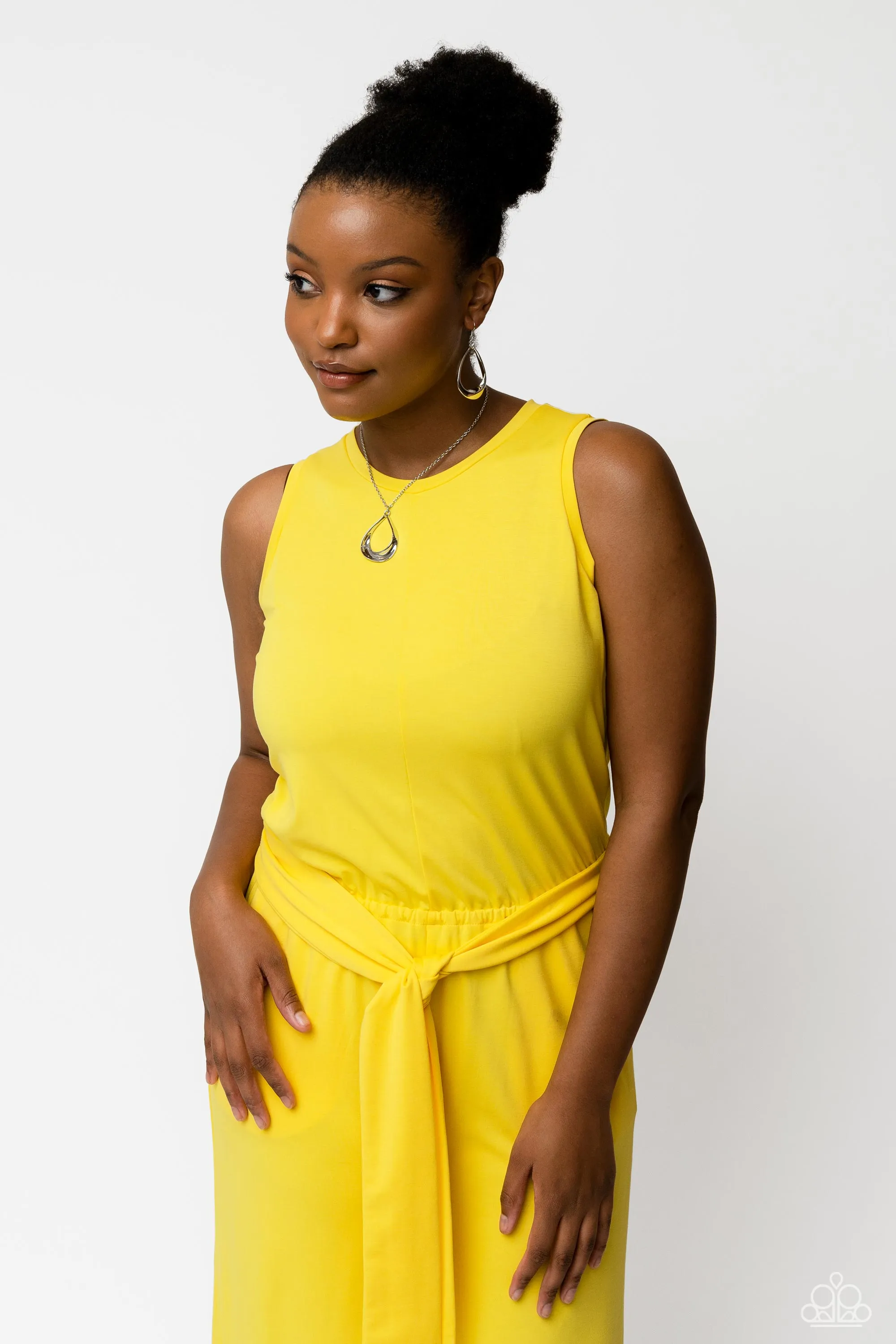 Paparazzi Subtle Season - Silver Necklace