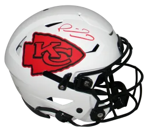 PATRICK MAHOMES SIGNED KANSAS CITY CHIEFS LUNAR AUTHENTIC SPEEDFLEX HELMET BAS
