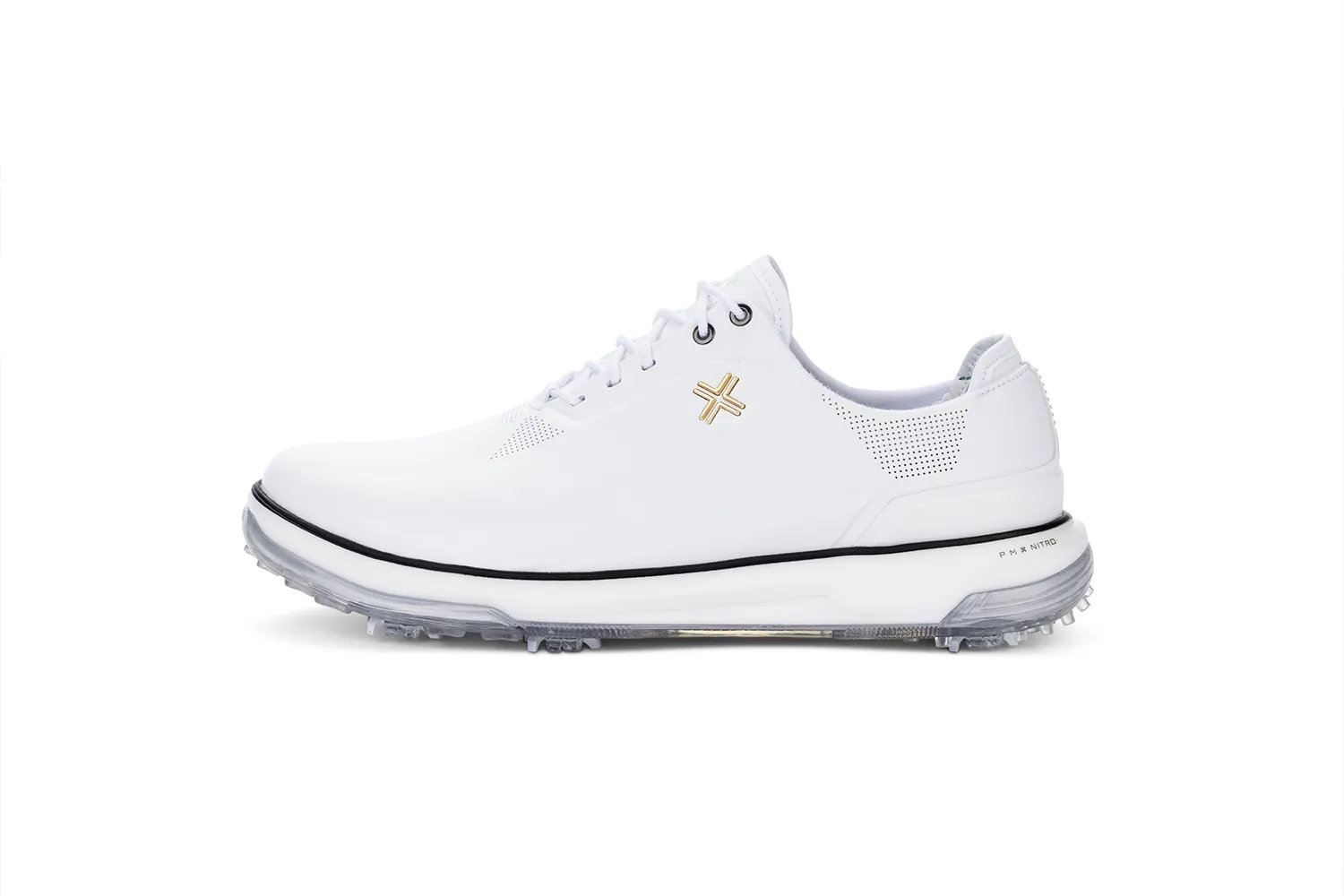 PAYNTR X-Eighty-Seven SC Spiked Golf Shoes- White