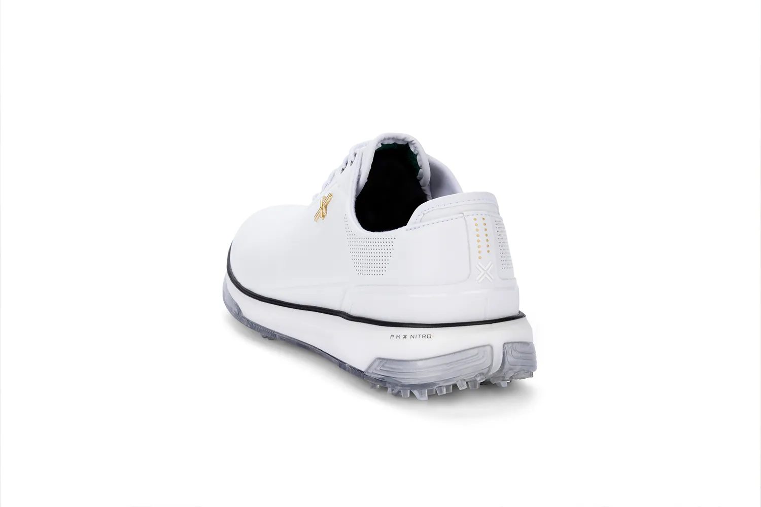 PAYNTR X-Eighty-Seven SC Spiked Golf Shoes- White
