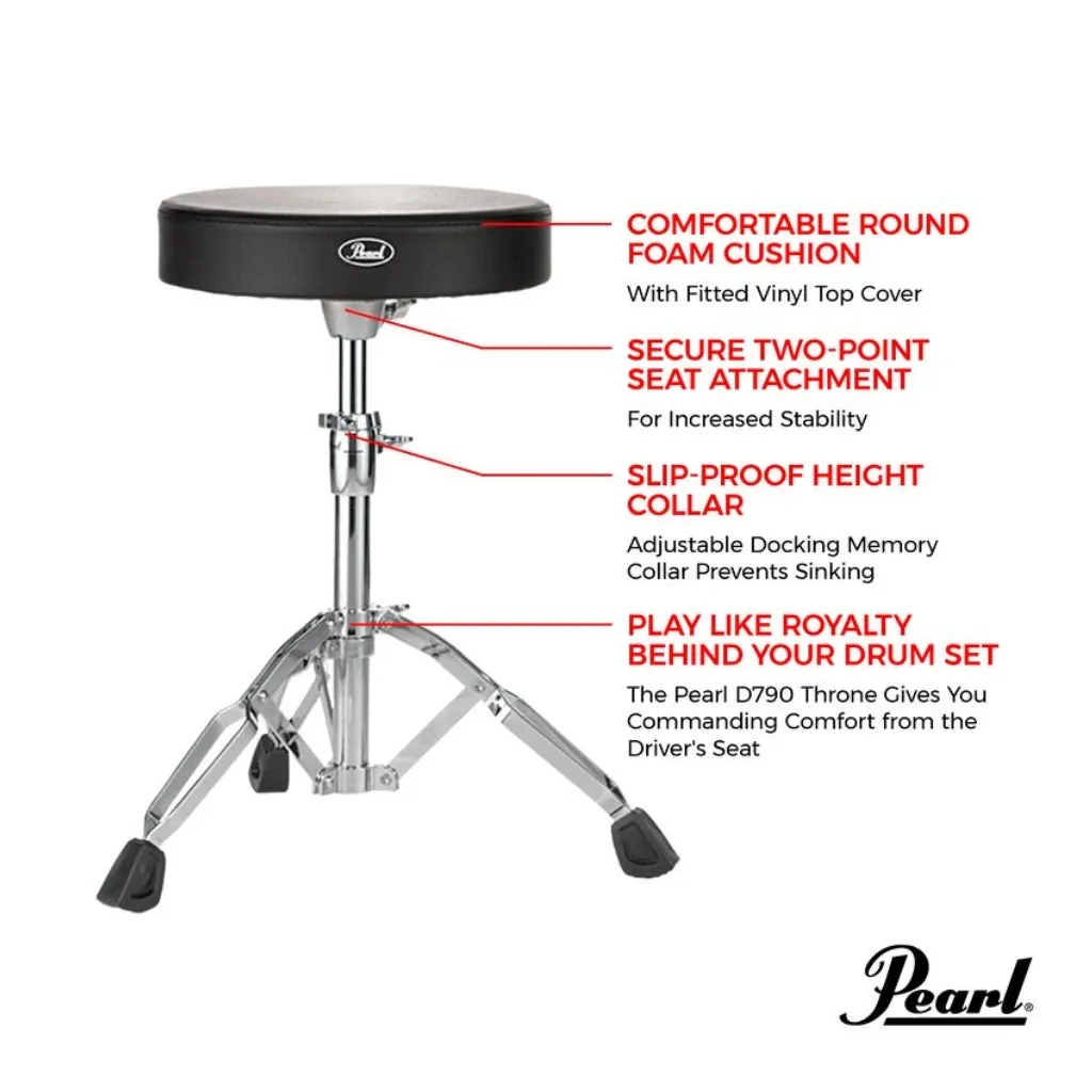Pearl D-790 Drum Throne