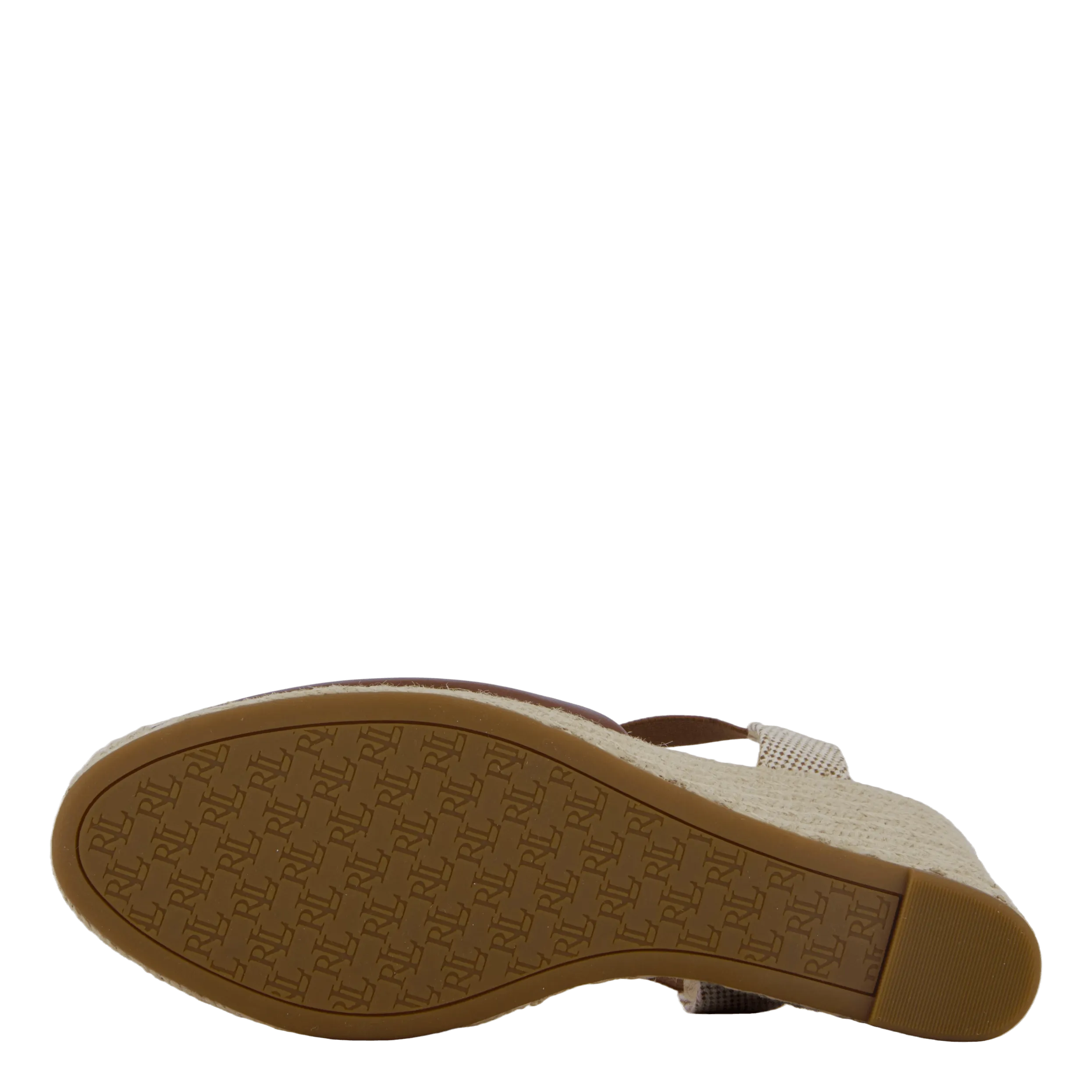 Pearle II Leather & Canvas Espadrille Deep Saddle Tan / Neutral / Deep Saddle Tan
