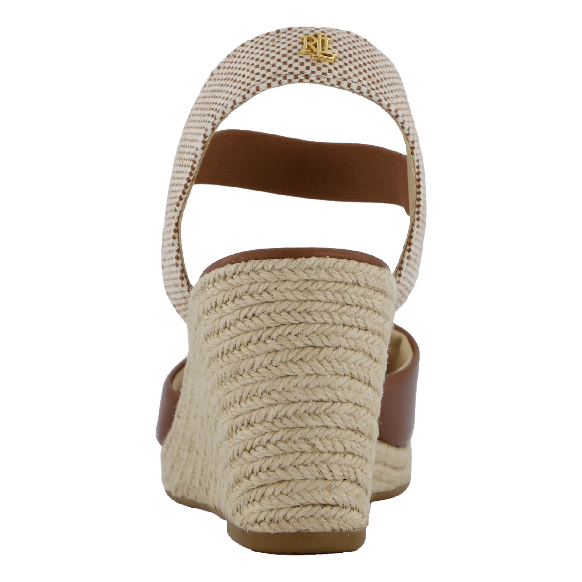 Pearle II Leather & Canvas Espadrille Deep Saddle Tan / Neutral / Deep Saddle Tan