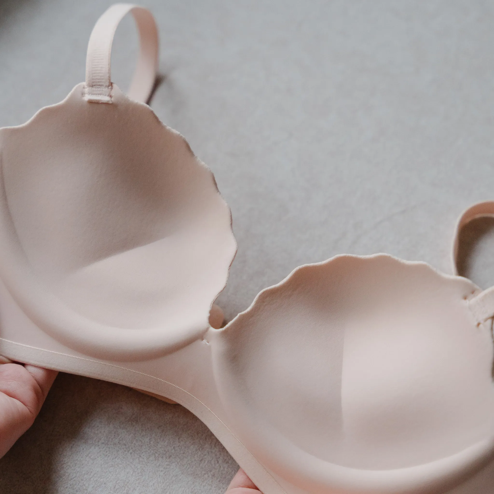 Perky Chevron! Seamless Push Up Wireless Bra in Black