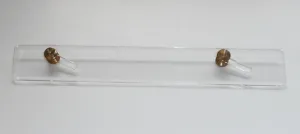 Perspex Fret Slotting Saw Depth Guide