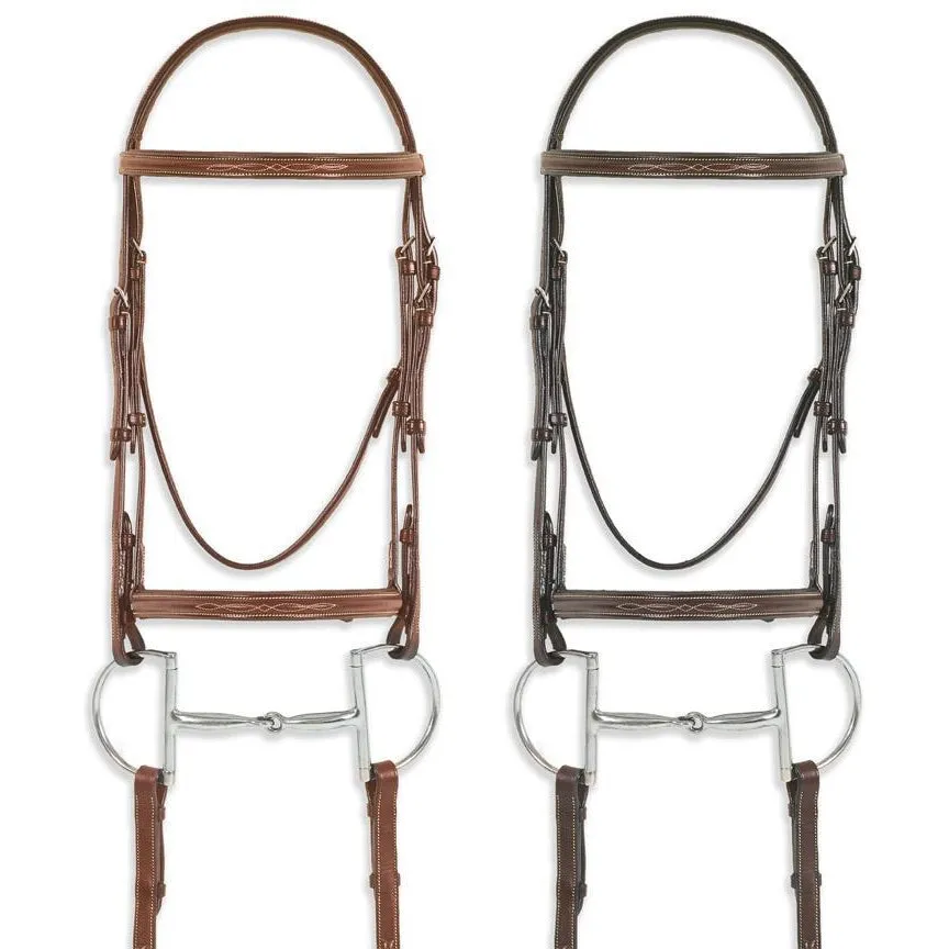 Pessoa Pro Fancy Stitched Raised Bridle