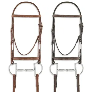 Pessoa Pro Fancy Stitched Raised Bridle