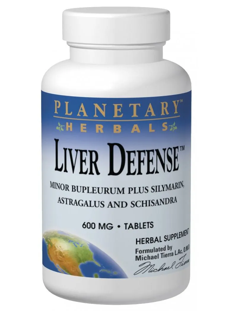 Planetary Herbals, Liver Defense, 120 ct