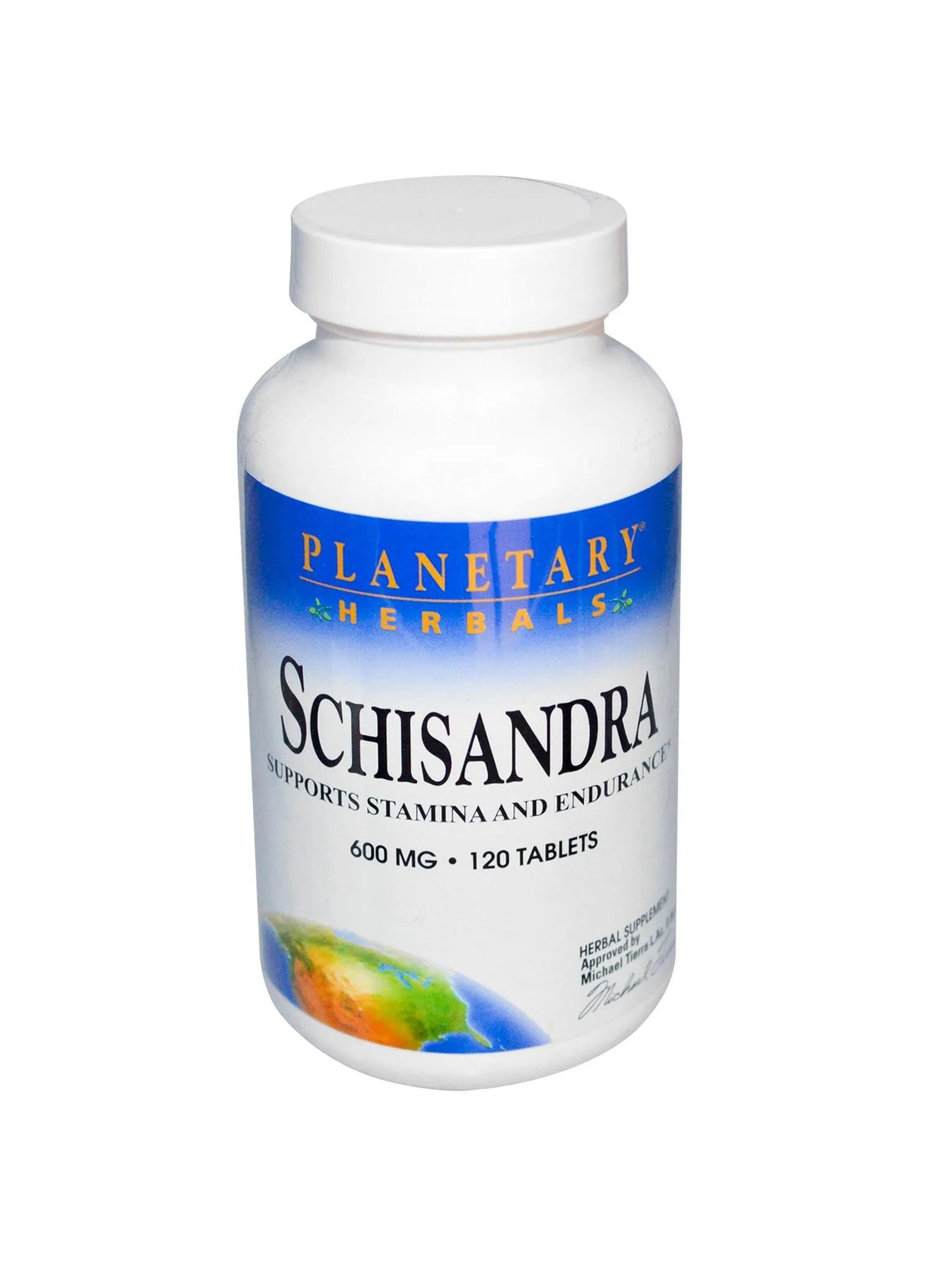 Planetary Herbals, Schisandra 600mg, 120 ct
