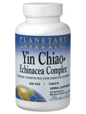 Planetary Herbals, Yin Chiao Echinacea Complex, 120 ct