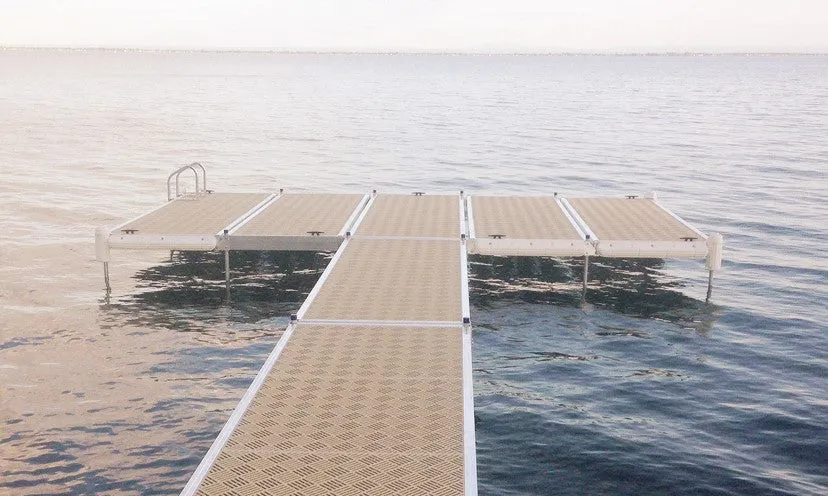 Plastic Grated Deck Panels