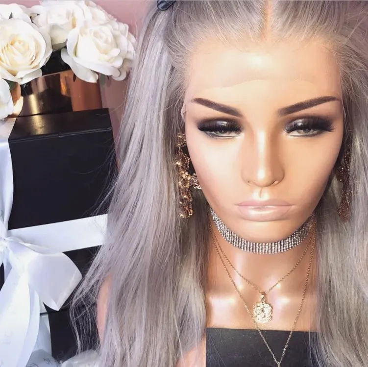 Platinum wave wig