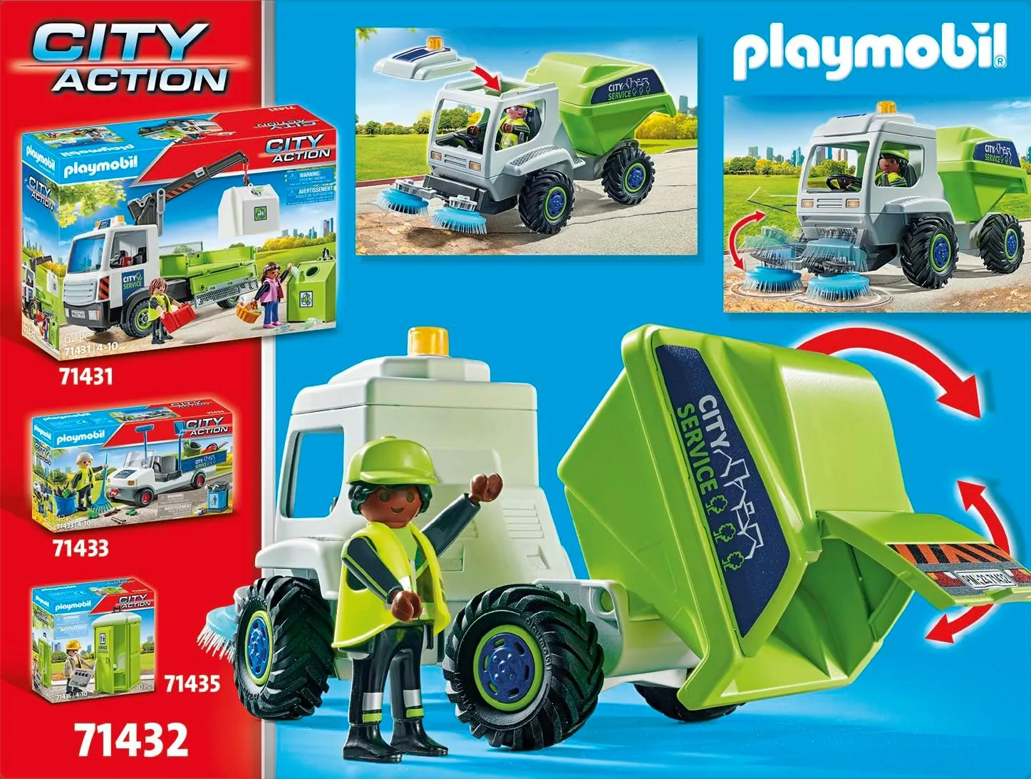 Playmobil Street Sweeper (71432)