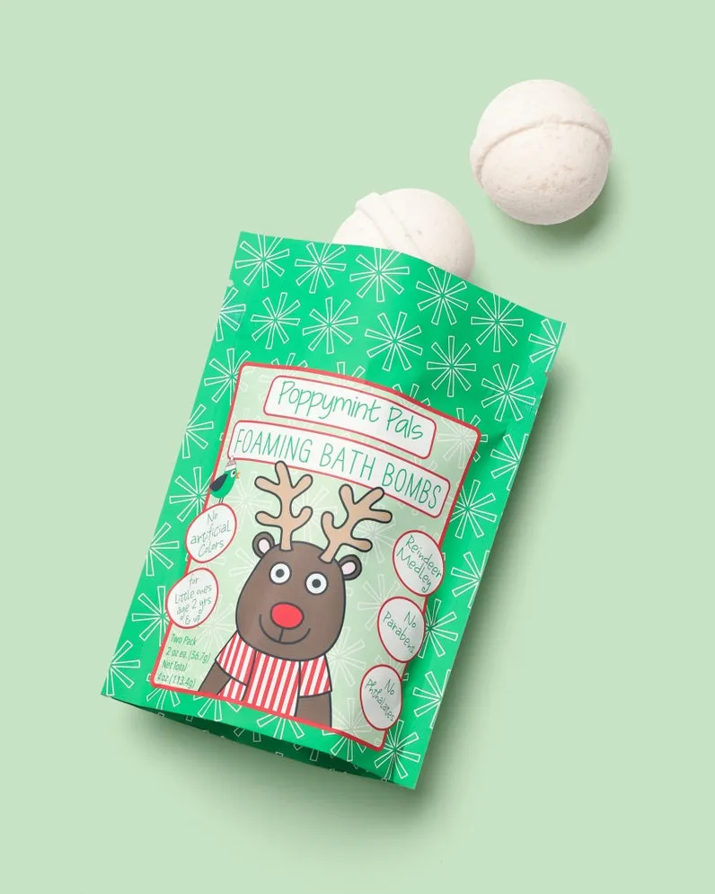Poppymint Pals - Limited Edition Foaming Bath Bombs