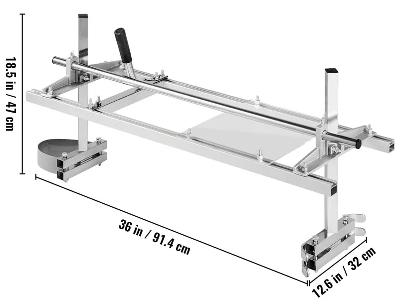 Portable Chainsaw Mill 14"-36" Chain Saw Mill