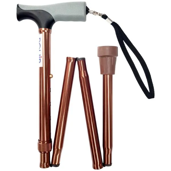 PQUIP Folding T Shape Handle Cane