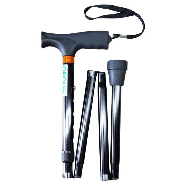 PQUIP Folding T Shape Handle Cane